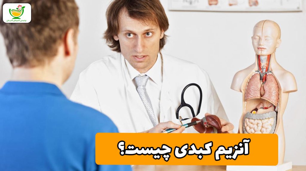 تصویری از سایت کام و جان در مورد آنزیم کبدی چیست؟